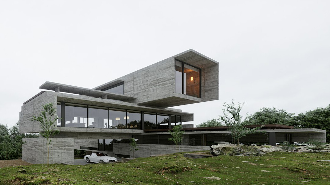 luxury home garden
